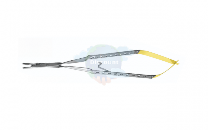 Иглодержатель с режущими кромками, Thumlok Standard TC, прямой, 15,7 см