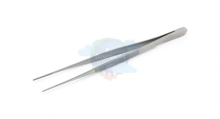 Пинцет атравматический Debakey, длина: 20 см, ширина 1 мм