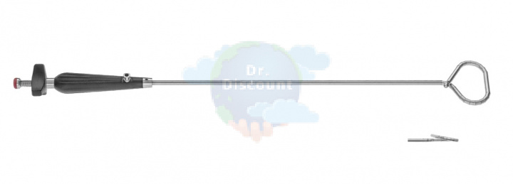 Изгибаемые ретракторы для лапароскопии и проводник, прямой треугольник, 60 мм, 330 мм