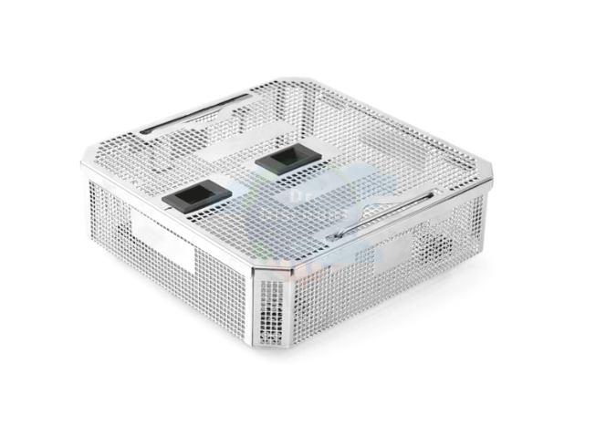 Проволочная корзина с перфорированной металлической пластиной B3 1/2 Half Size