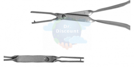 Щипцы Dr. LASNER's FORCELESS, прямой, 19 см
