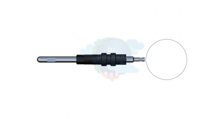Электрод типа «ленточная петля», прямой, Ø 16 мм, длина 40 мм